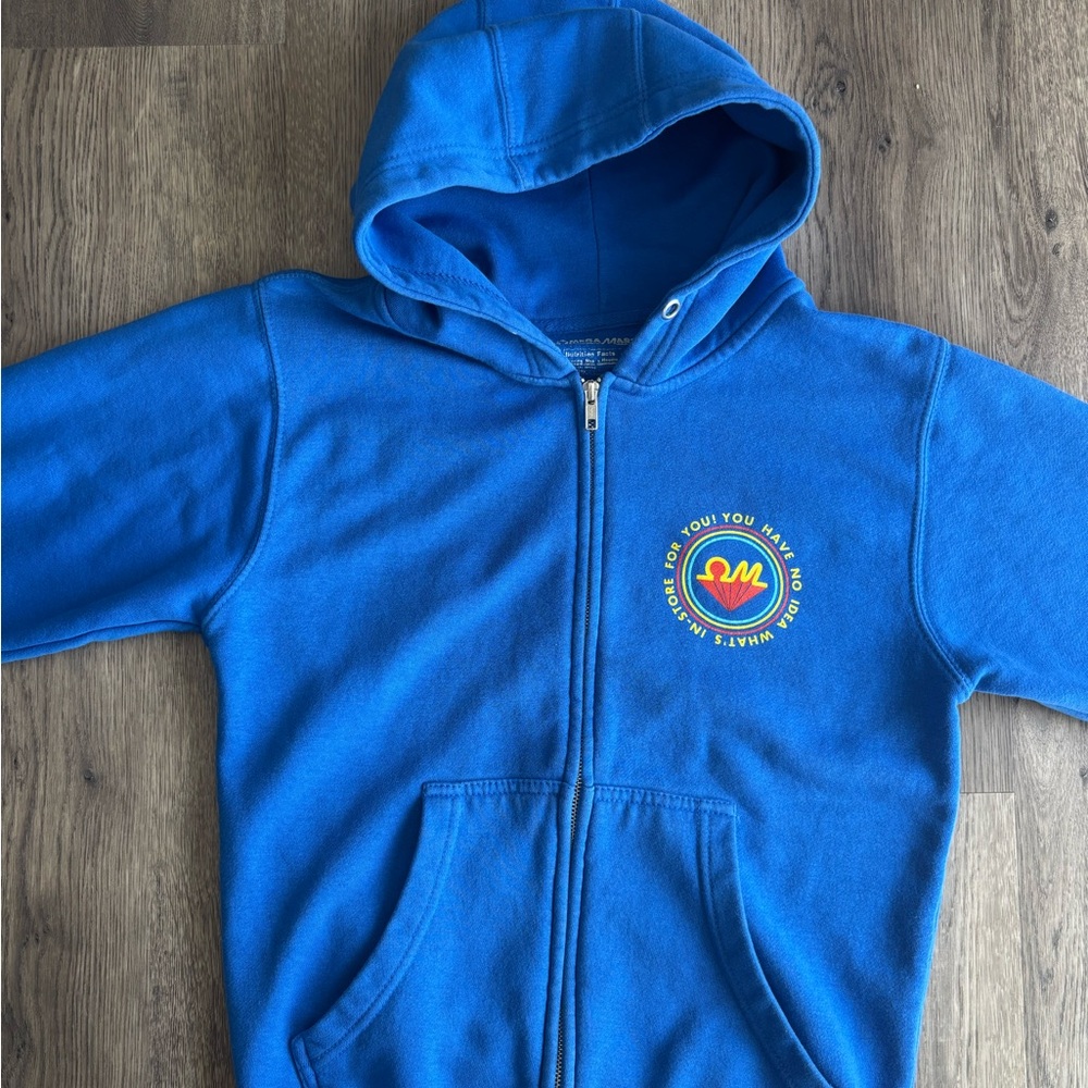 Blue Omega Mart Hoodie Sz.XS